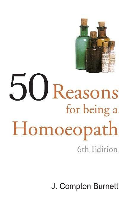 HOMEOPATHY BOOK -50 REASONS FOR BEING HOMO. - BY BURNETT JC