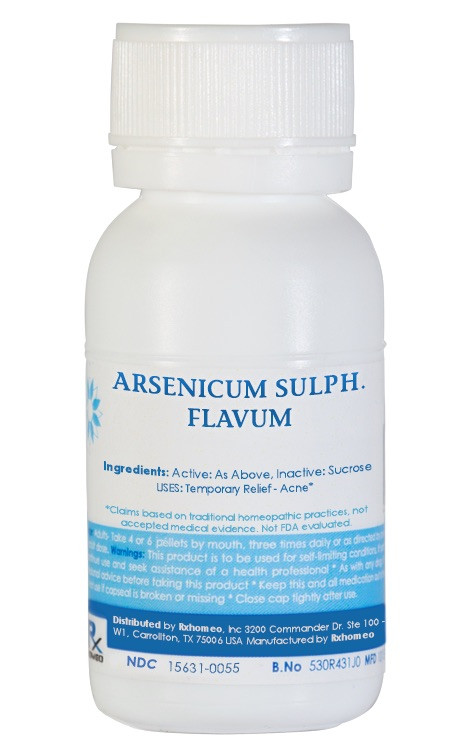 Arsenicum Sulphuratum Rubrum Homeopathic Remedy