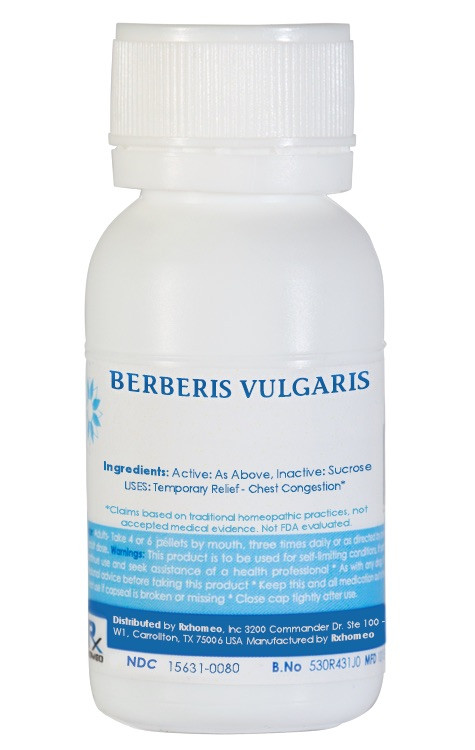 Berberis Vulgaris Homeopathic Remedy