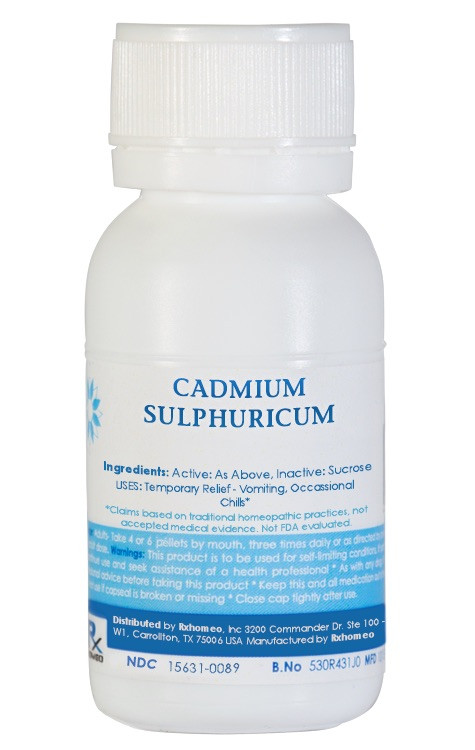 Cadmium Sulphuricum Homeopathic Remedy