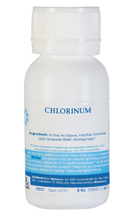 Chlorinum Homeopathic Remedy
