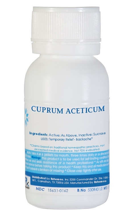 Cuprum Aceticum Homeopathic Remedy