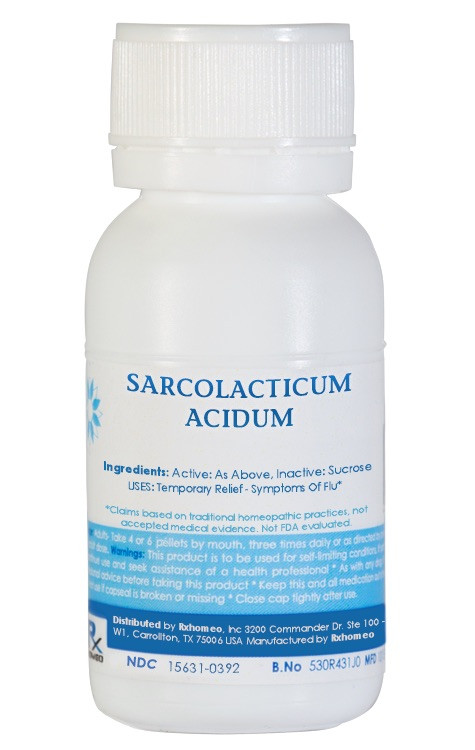 SarcoLacticum Acidum Homeopathic Remedy