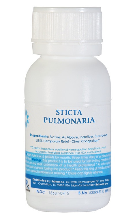 Sticta Pulmonaria Homeopathic Remedy