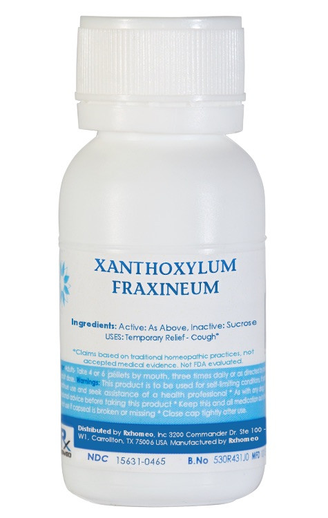 Xanthoxylum fraxineum Homeopathic Remedy